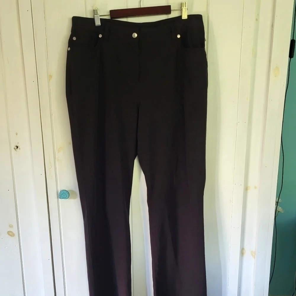 Chicos Zenergy Lounge High Rise Pants Size M